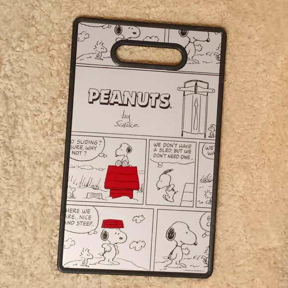 COPY - NWT~Peanuts SNOOPY Reversible Hard Surface Cutting Board 14.5" X 8.875" - Picture 2 of 2